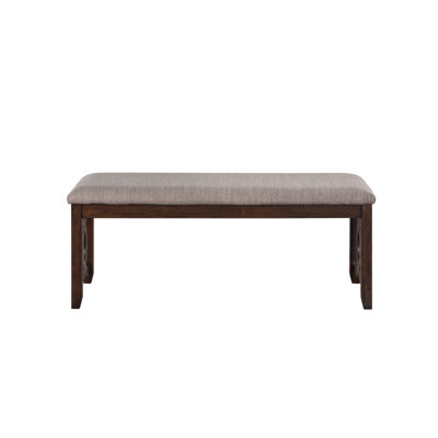 Ziemer Polyester Blend Upholstered Bench