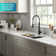 KRAUS Oletto Touchless Sensor Commercial Pull-Down Single Handle Kitchen Faucet with QuickDock Top Mount Assembly