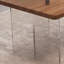 Bureau d'ordinateur moderne en bois massif-211447421