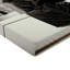 Drap-housse pour chat Ambesonne_ Minou réaliste mystérieux_ Gris et gris anthracite-95978048