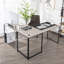 Heeter Modular L-Shaped Steel Writing Desk-1996343203