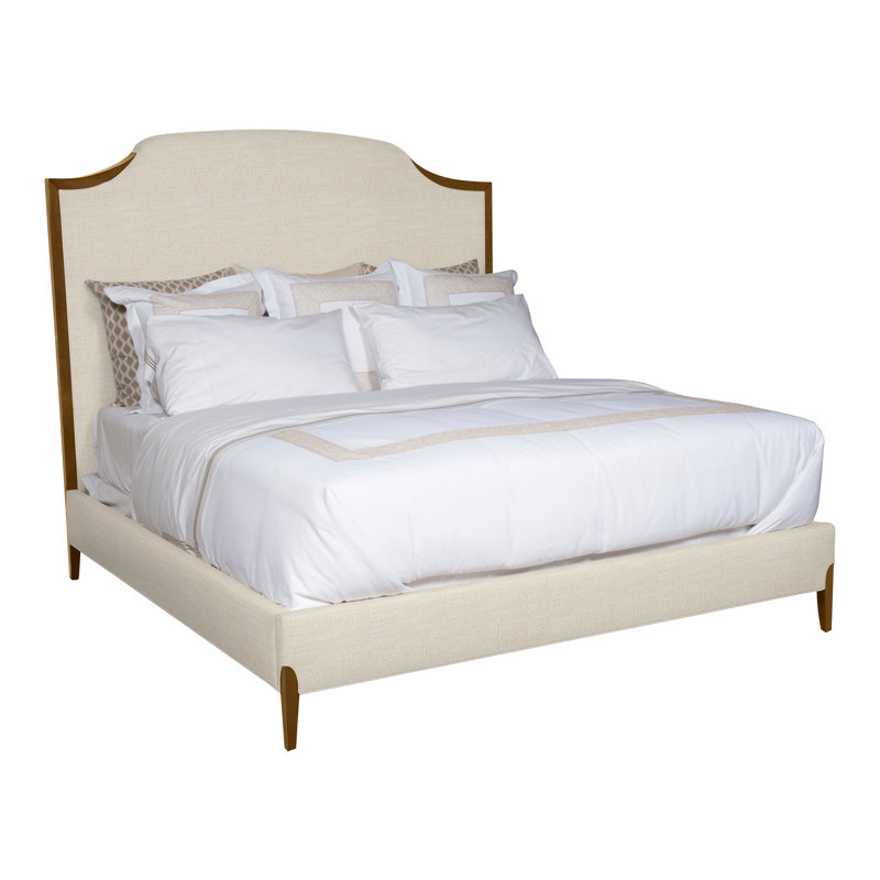 Lillet Upholstered Bed, Tommy Flax, No, Dove Gray