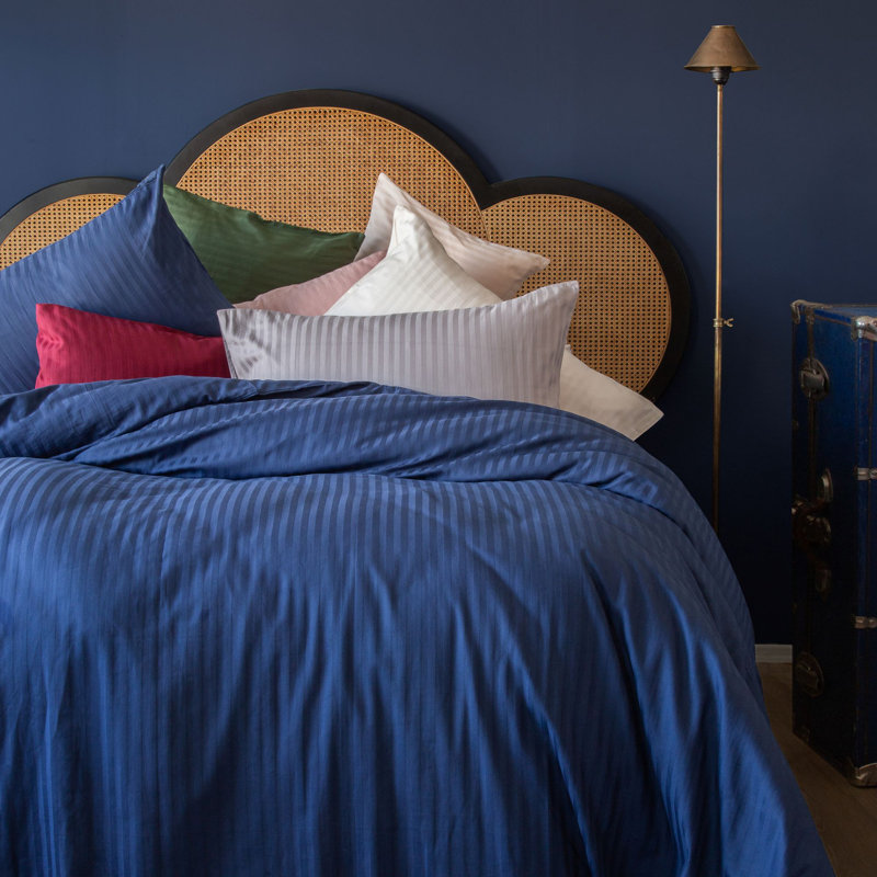 Mix & Match Bundle Bedding, Blue Navy, King Duvet Cover