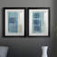 «Blue Blue Horizon I», reproduction encadrée de qualité supérieure - prête à être accrochée-216112754-216112755