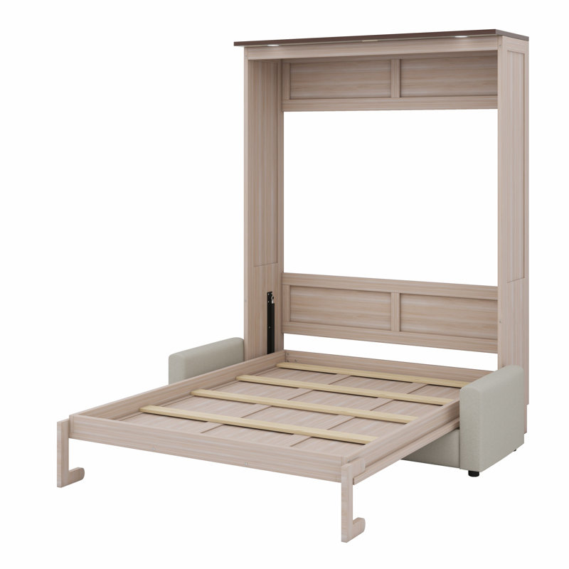 Murphy Bed With Sofa And LED