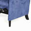 Fauteuil inclinable surdimensionné en tissu texturé-498436239