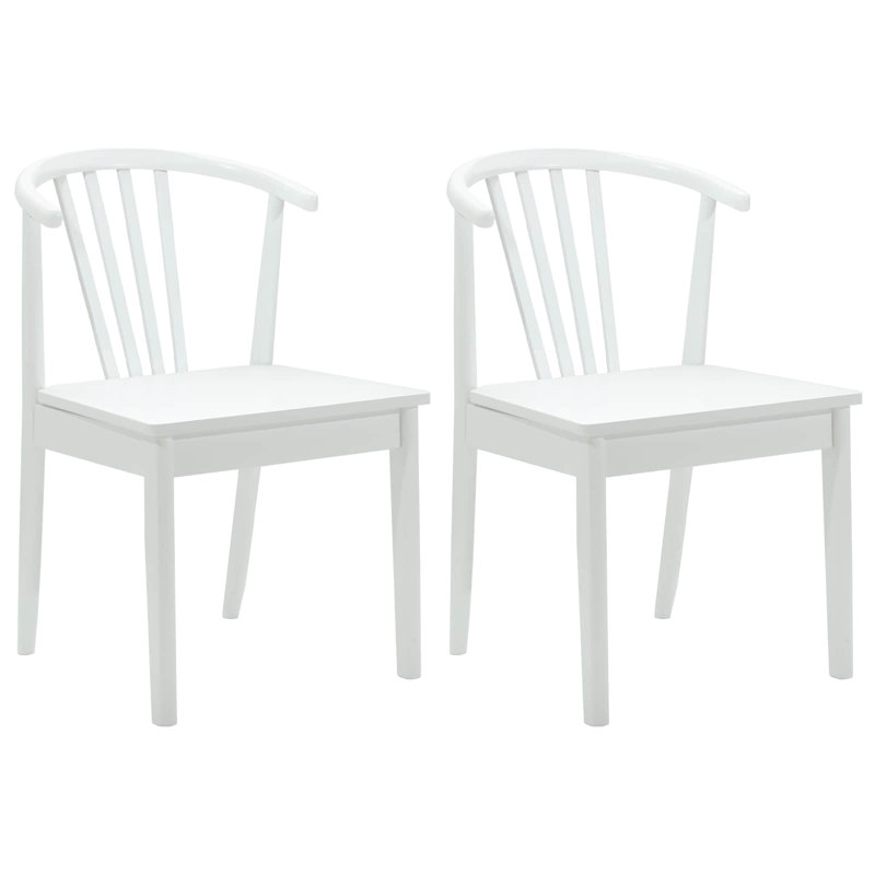 Tarunnam Solid Wood Accent, White
