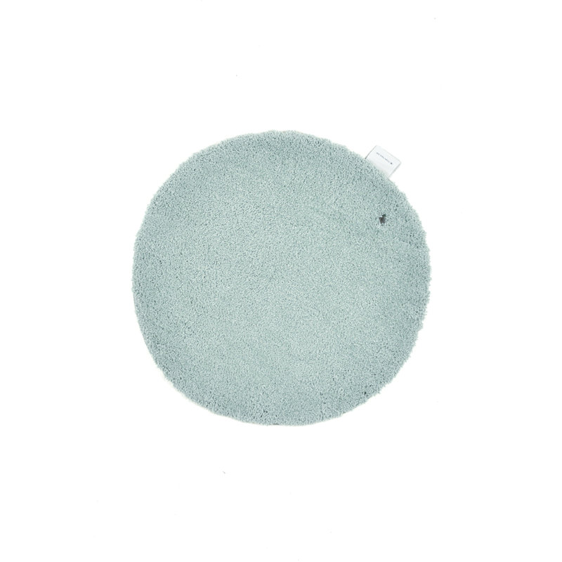 Circle Bath Rug, Mint, 90cm