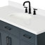 Meuble-lavabo simple en bois massif 54 po avec lavabo à quartz blanc 1,5 po Thornaby-1431350143-1465847705