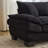 Renville 84" Upholstered Pillow-Top Arm Loveseat Sofa with 2 Throw Pillows-901929935