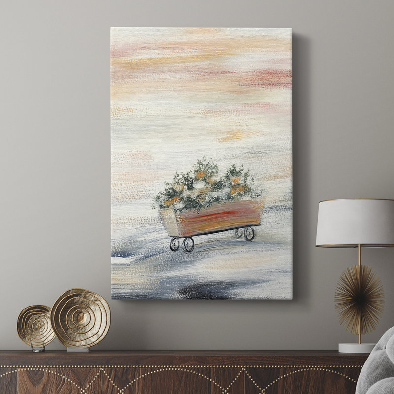 Art de Noël de Noël CCXLI - galerie Cavas sur mesure, H 18 po x l 12 po