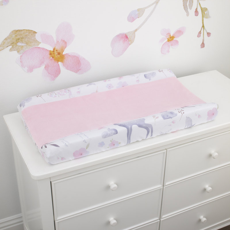 Housse de matelas à langer en peluche cerf Sirmans