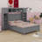 Bed With All-In-One Cabinet And Shelf-2082493013