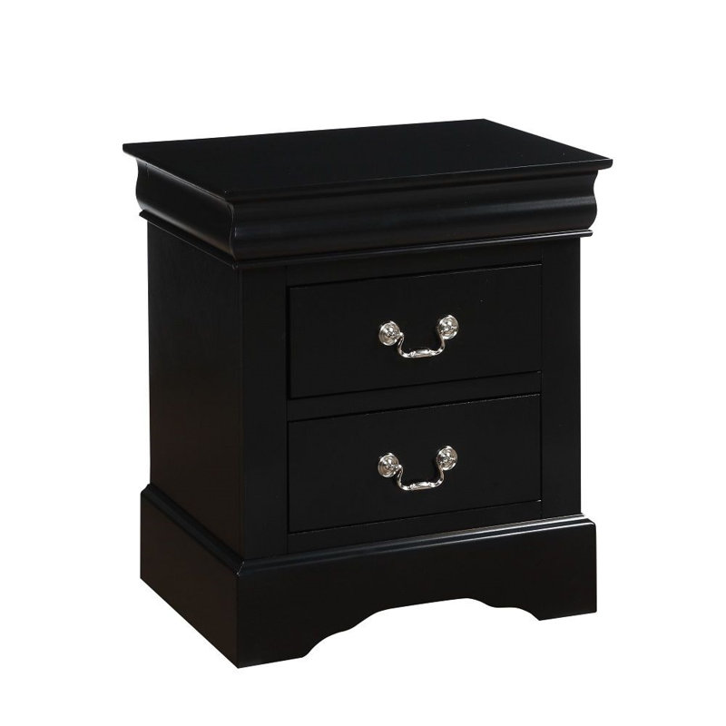 Table de chevet Cordelle, Noir