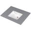 Comptoir de meuble-lavabo en noyer clair de 36 po x P 21 po avec comptoir simple encastré Josea-132974945-132974950