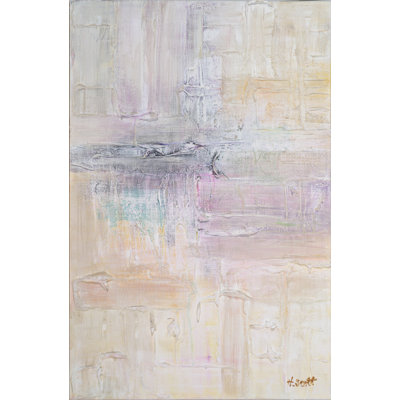 «Color Weave 3» par H. Scott - Reproduction d'art sur toile encadrée