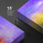 Neon Purple, Orange & Yellow Paint Stroke Forest Trees Nature Illustrations Modern Art Landscape-102297638-102297642