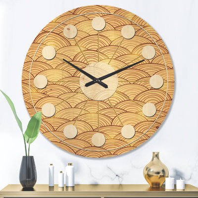 Solid Wood Wall Clock