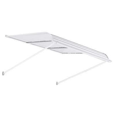 Window Awning Door Canopy 48X42 In Aluminum Alloy Front Door Awnings Anti-Rust