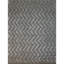 Hand Knotted Area Rug in Grey And Cream-171373353