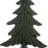 Christmas Tree Cast Iron Stocking Holder