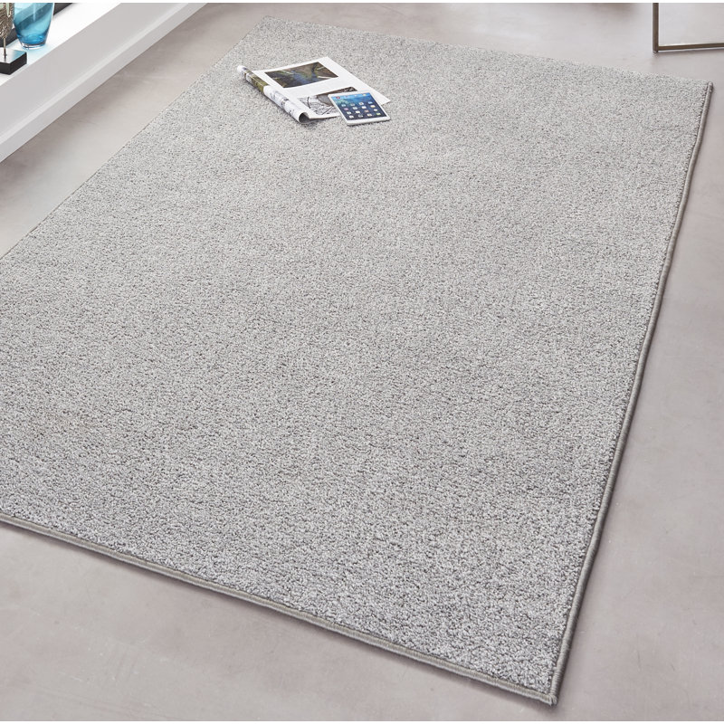 Pure Machine Woven Grey Indoor Rug, Rectangle 200 x 300 cm
