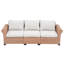 Outdoor Patio Sofa With Cushions