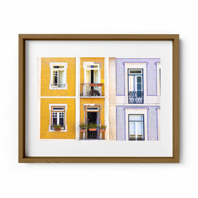 The Woman in the Window Framed Photographic Print
