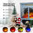 HAVATO 24" Electric Fireplace Stove - 3D Flame (12 Colors), Remote, 3-in-1 Heater + Timer, Safe for Bedroom -177599392