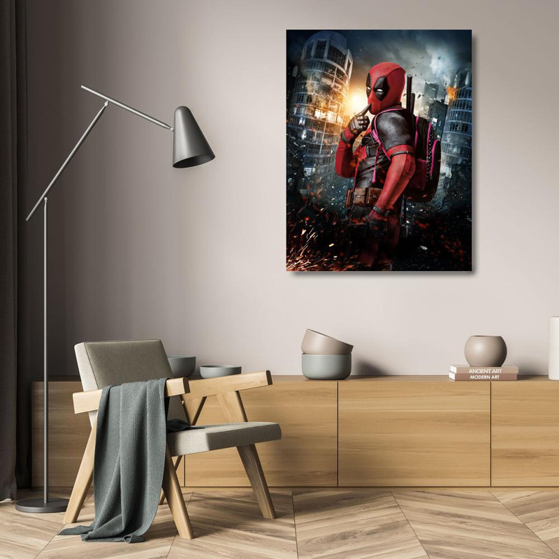 Deadpool, 24" H x 18" W