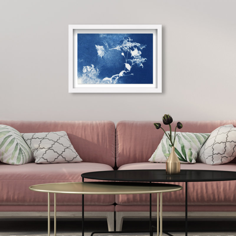 Faded Poetry II Print by Oliver Gal, 16.5"H x 11.5"W, White Shadowbox