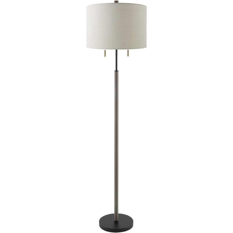 Lampe sur pied 62 po Kenley, Grey