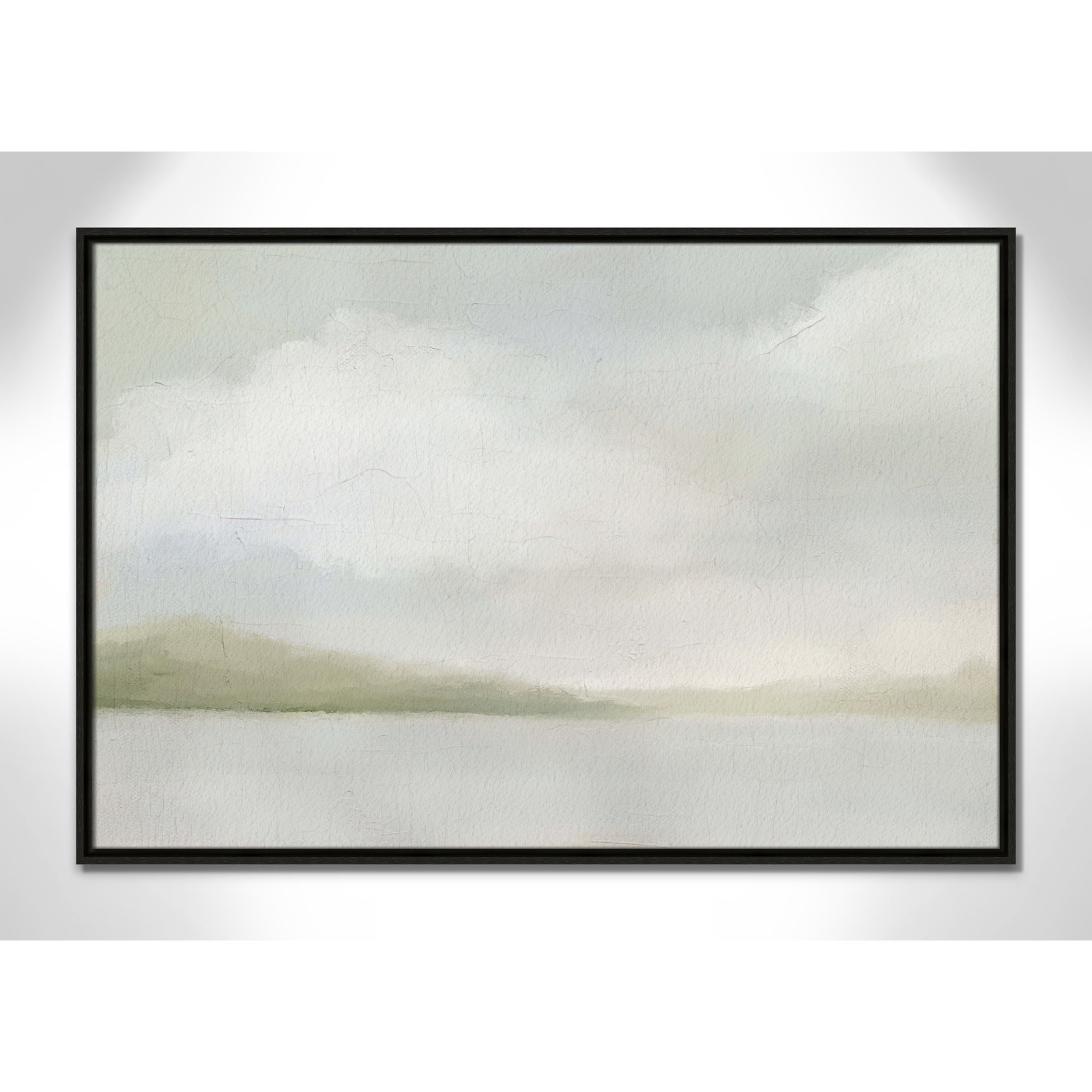 Queensland "A Tranquil Morning" Print, 25.5" H x 37.5" W, Espresso