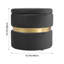 40cm Wide Cylinder No Pattern Standard Ottoman with Storage-370128594