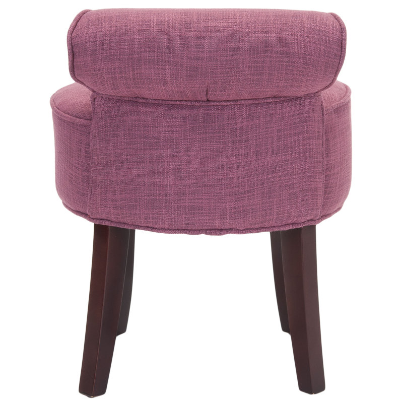 Abordale Solid Wood Accent Stool, Rose