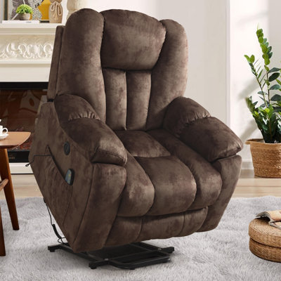 Microfibre / microsuède et fauteuil inclinable Power Lift 