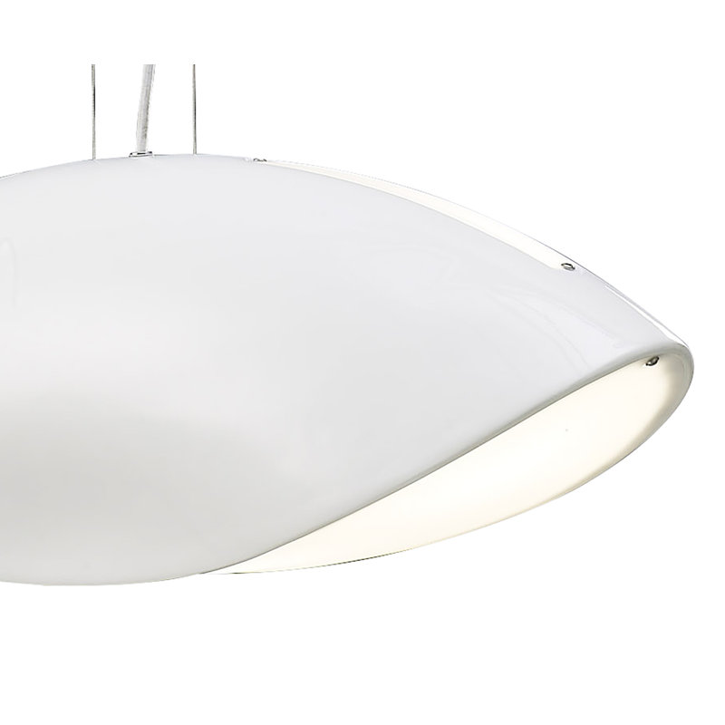 Coles 4 - Light Silver Geometric Pendant