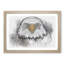 Bald Eagle Bird in Abstract - Picture Frame Graphic Art Print-55683367-55683365