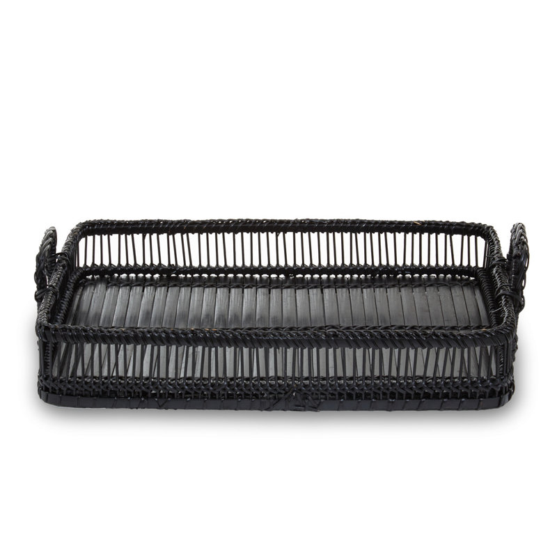 Mukherjee Bamboo Tray, Black
