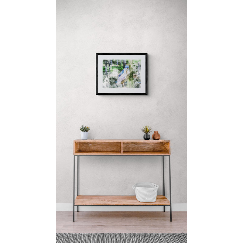 Bird 9903 Print by Chamira Young, Black Framed Paper, 17.25" H x 21.25" W