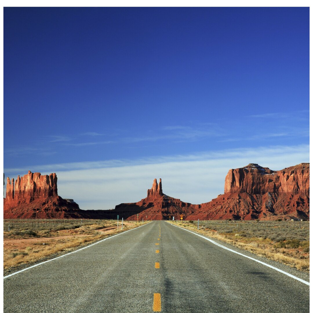 Seidenmatte Tapete Monument Valley