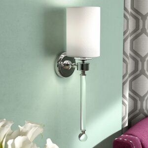 Kellie 1 - Light Dimmable Polished Nickel Wallchiere