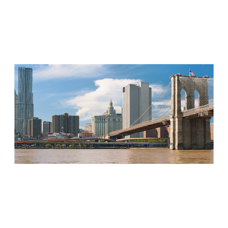 Brooklyn Bridge - Wrapped Canvas Print