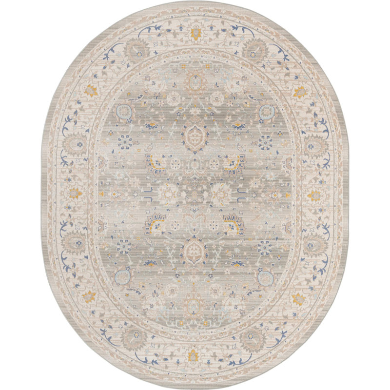 Denena Oriental Indoor Rug, Oval 8' x 10'