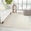 Tapis beige / ivoire uni / extérieur Batal (2 pi x 3 pi)