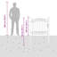 104 cm W Steel Gate Fencing-121122509