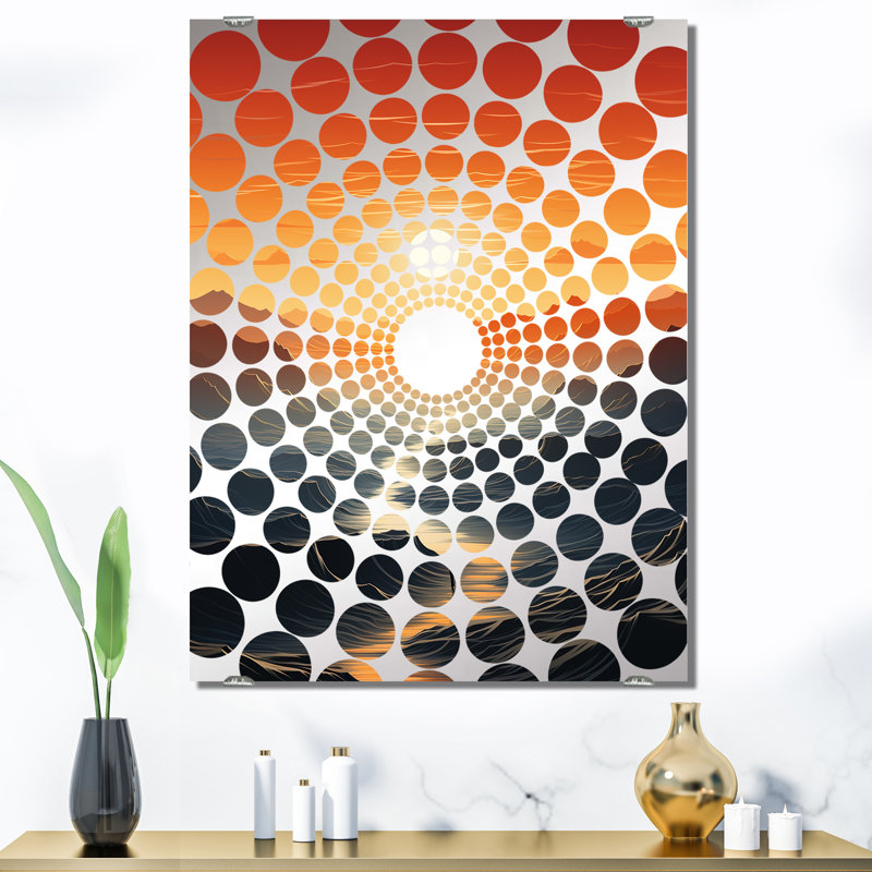 Goldsby - Miroir mural Big Desert MIR140824, 40 po x 30 po