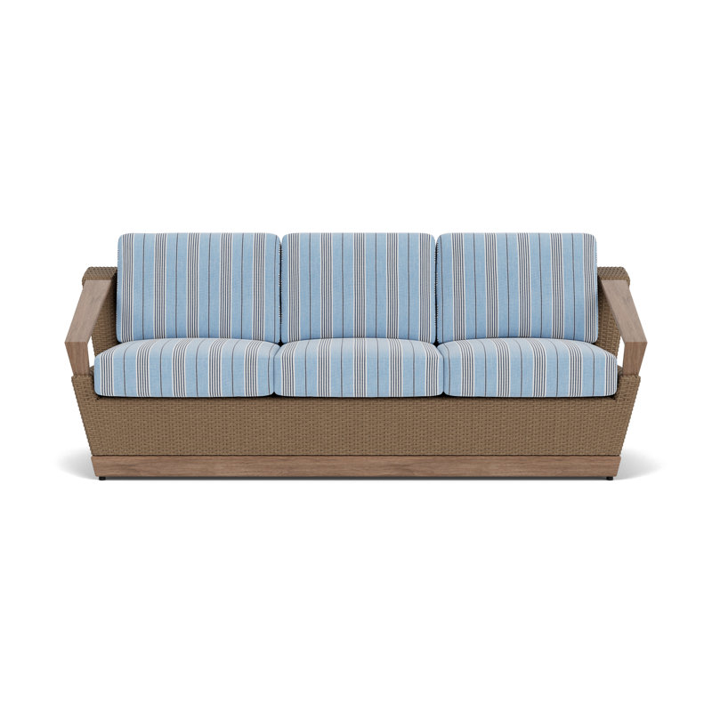Charisma Outdoor 3 - Seat Patio Sofa, Hansen Sky