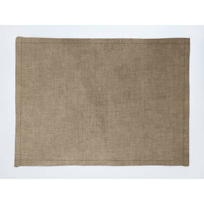 Napperons en faux jute