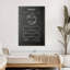 Baseball BW, brevet sur toile-901090211